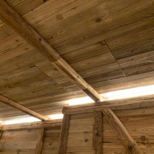 bild11 sauna bardage en bois ancien éclairage de plafond centre de bien-être construction aqua fun kirchlengern feu glace sauna groupe