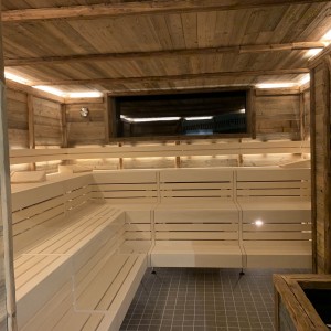 bild5 sauna reclaimed wood sauna bench wellness facility construction aqua fun kirchlengern fire ice sauna group