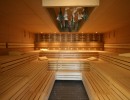 bid1 sauna kraeuter beleuchtung modern bank banklatten profilholz bau anlage wellness bergland therme bad endbach fire ice sauna group