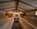bid3 horno sauna moderno hornear banco de fragancias listones de banco madera perfilada edificio complejo bienestar bergland baños termales bad endbach fuego hielo sauna grupo