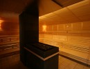 imagen sauna moderno iluminación horno kw banco sistema construcción bienestar donaubadn nuevo ulm fuego hielo sauna grupo