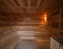 picture sauna old wood rustic stove kw bench system construction wellness donaubadn new ulm fire ice sauna group