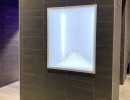 fuente de hielo referencia corian instalación planta construcción foto