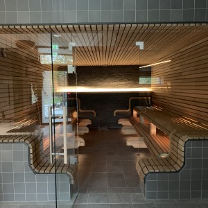 bild9 sauna lighting glazing bench curved bench slats installation wellness facility construction gerolsbad pfaffenhofen fire ice sauna group