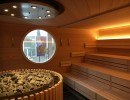 bild1 sauna ofen kw beleuchtung banklatten bank bau anlage wellness hallenbad heslach  stuttgart fire ice sauna group