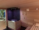 bild10 système d&#39;infusion de sauna four de contrôle kw éclairage banc lattes panneaux en bois installation de construction de banc bien-être piscine intérieure heslach stuttgart feu glace sauna groupe