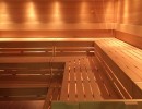 bild3 illuminazione per sauna panca doghe panca impianto di costruzione wellness piscina coperta heslach stoccarda fire sauna di ghiaccio gruppo