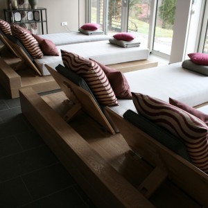 foto4 lettino sala relax struttura di bellezza costruzione wellness hotel tegernsee fire ice sauna group