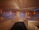 photo sauna bois éclairage poêle construction de l&#39;usine planification de l&#39;usine bien-être spa sauna projet limes therme bad goegging feu u glace bien-être spa groupe gmbh