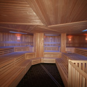 foto sauna legno illuminazione stufa costruzione impianti progettazione impianti wellness spa sauna progetto limes therme bad goegging fire u ice wellness spa group gmbh