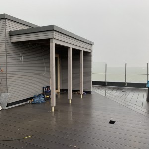 imagen sauna montaje construcción instalación bienestar mar tiempo ola piscina u spa buesum fuego hielo sauna grupo