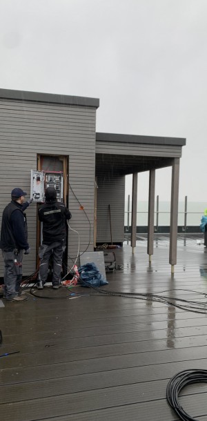 foto sauna eléctrico circuito montaje construcción planta bienestar mar tiempo ola piscina u spa buesum fuego hielo sauna grupo foto sauna eléctrico circuito montaje construcción planta bienestar mar tiempo ola piscina u spa buesum fuego hielo sauna grupo