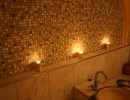 photo bain de vapeur hammam bain turc éclairage massif système construction bien-être monte mare schliersee feu glace sauna groupe
