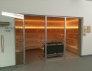 foto10 sauna finnish oven kw lighting wellness construction plant construction naubadlangenau fire ice sauna group