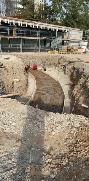 билд11 велнес-центр конструкция из ракушек облицовка бетон бассейн для отдыха наутиленд вюрцбург огонь лед сауна группа