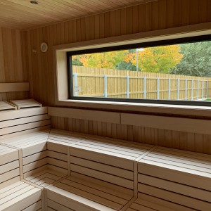 Obr .25 Saunahaus Saunabank Bank Profil profilu Hoelzer Interior Construction Construction Parkbad Lauupheim Fire Ice Sauna Group Obr .25 Saunahaus Saunabank Bank Profil profilu Hoelzer Interior Construction Construction Parkbad Lauupheim Fire Ice Sauna Group