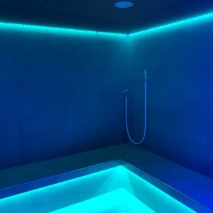 bild69 steam bath lighting led turquoise facility wellness park pool laupheim fire ice sauna group bild69 steam bath lighting led turquoise facility wellness park pool laupheim fire ice sauna group