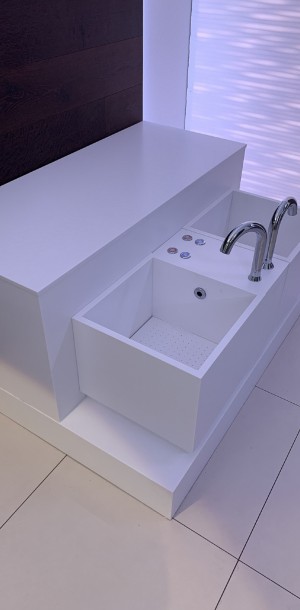 photo foot basin ice fountain plant construction plant planning wellness spa furniture loungers sauna project private bathroom ulm fire and ice wellness spa group gmbh