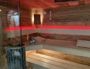 Obrázok sauna osvetlenie červená lavica wellness kuchynská krajina suterén Ange bau súkromná sauna muenchen Fire Ice Sauna Group Obrázok sauna osvetlenie červená lavica wellness kuchynská krajina suterén Ange bau súkromná sauna muenchen Fire Ice Sauna Group