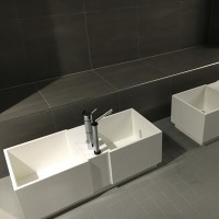 foot basin corian ceramics gallery picture