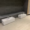 fussbecken corian keramik galerie bild