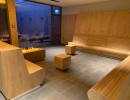 foto sauna drewno płomienie zakład budowlany planowanie wellness meble spa leżanki projekt sauny basen oschersleben ogień i lód wellness spa group gmbh