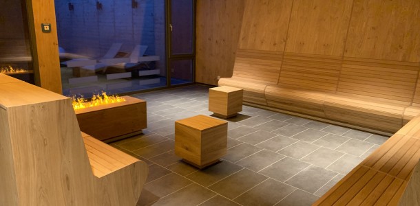 foto sauna drewno płomienie zakład budowlany planowanie wellness meble spa leżanki projekt sauny basen oschersleben ogień i lód wellness spa group gmbh