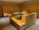 foto sauna legno fiamme costruzione impianti progettazione impianti wellness spa mobili lettini sauna progetto piscina oschersleben fuoco e ghiaccio wellness spa group gmbh