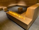 foto sauna llamas de madera construcción de plantas planificación de plantas bienestar spa muebles tumbonas proyecto de sauna piscina oschersleben fuego y hielo bienestar spa group gmbh