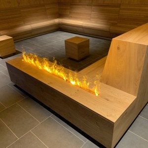 photo sauna wood flames plant construction plant planning wellness spa furniture loungers sauna project swimming pool oschersleben fire and ice wellness spa group gmbh